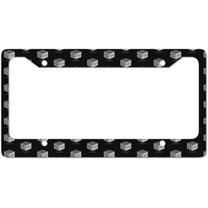 G Ted Productions License Plate Frame | Artistshot