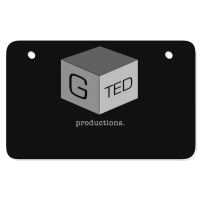 G Ted Productions Atv License Plate | Artistshot