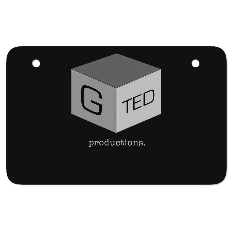 G Ted Productions Atv License Plate | Artistshot