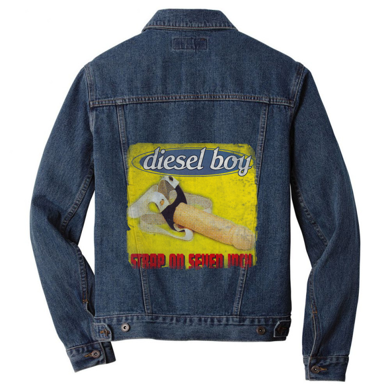 Strap On Seven Inch For Diesel Boy Men Denim Jacket | Artistshot