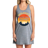 Geologists Know Their Schist Funny Geologist Pun Geology Fun Long Slee Tank Dress | Artistshot