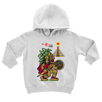 Ancient Aztec Warrior Dln8 Aliens At Tenochtitlan T Shirt Toddler Hoodie | Artistshot