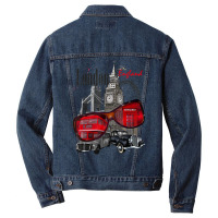 Men's Women's Kids Cool Vintage London England Style Men Denim Jacket | Artistshot