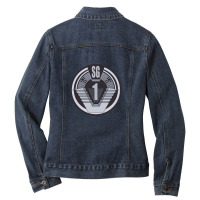 Stargate Sg 1 Badge Ladies Denim Jacket | Artistshot