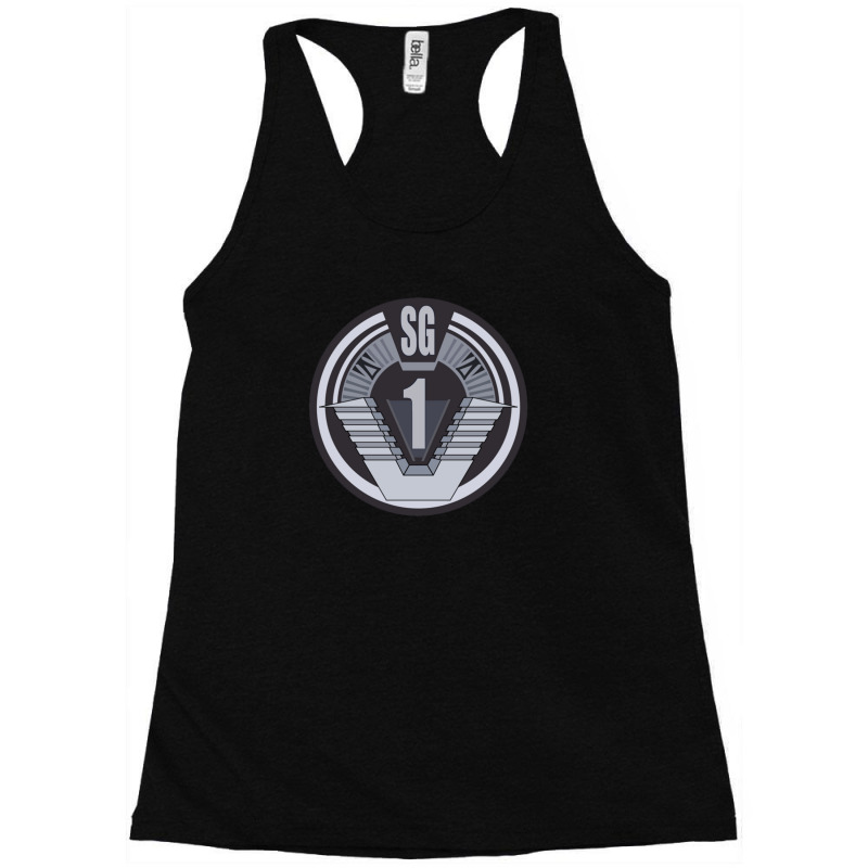 Stargate Sg 1 Badge Racerback Tank by cm-arts | Artistshot