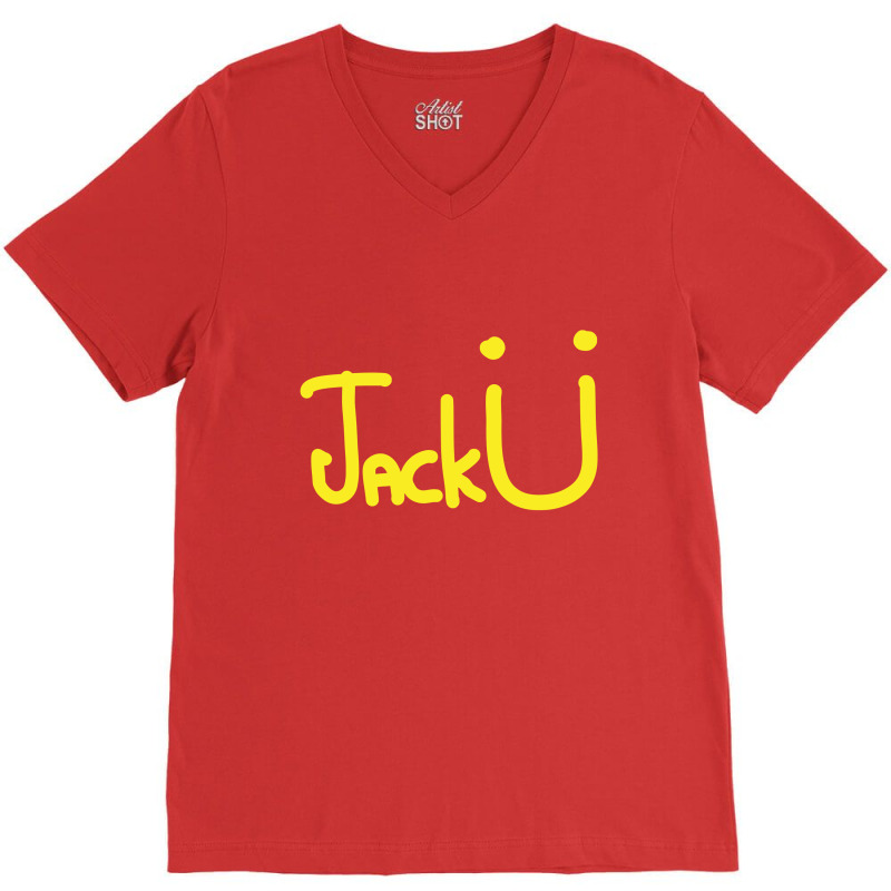 Jack U Yellow V-neck Tee | Artistshot