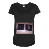 Riddler Polaroids Maternity Scoop Neck T-shirt | Artistshot