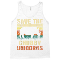 Save The Chubby Unicorns   Zoologist Rhino Lover Rhinoceros T Shirt Tank Top | Artistshot