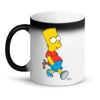 The Simpsons Bart Simpson With Slingshot Premium T Shirt Magic Mug | Artistshot