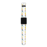 The Simpsons Bart Simpson With Slingshot Premium T Shirt Apple Watch Band | Artistshot