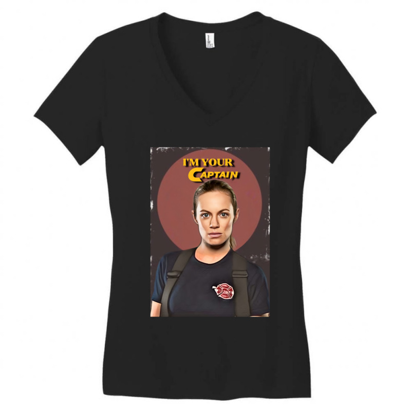 Maya Bishop “i’m Your Captain” Women's V-Neck T-Shirt by cm-arts | Artistshot