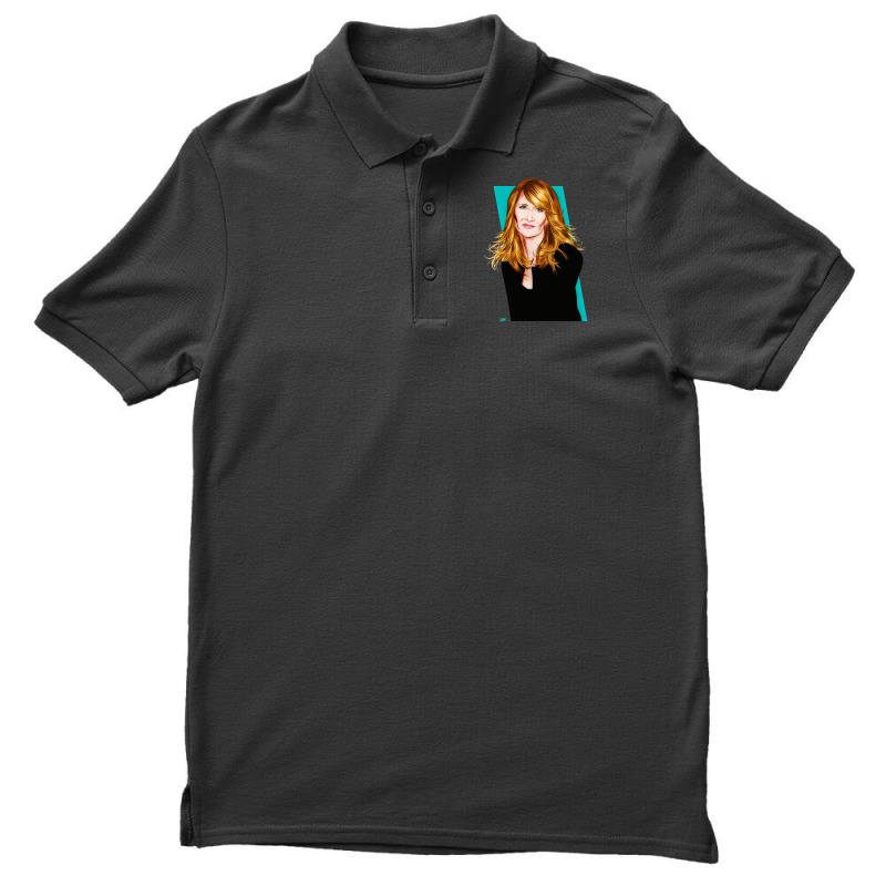 Laura Dern, Laura Dern Vintage, Laura Dern Art, Laura Dern Painting, T Men's Polo Shirt | Artistshot