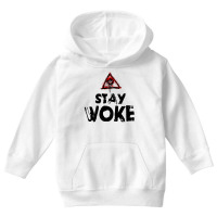 Stay Woke Third Eye Youth Hoodie | Artistshot