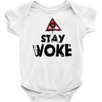 Stay Woke Third Eye Baby Bodysuit | Artistshot