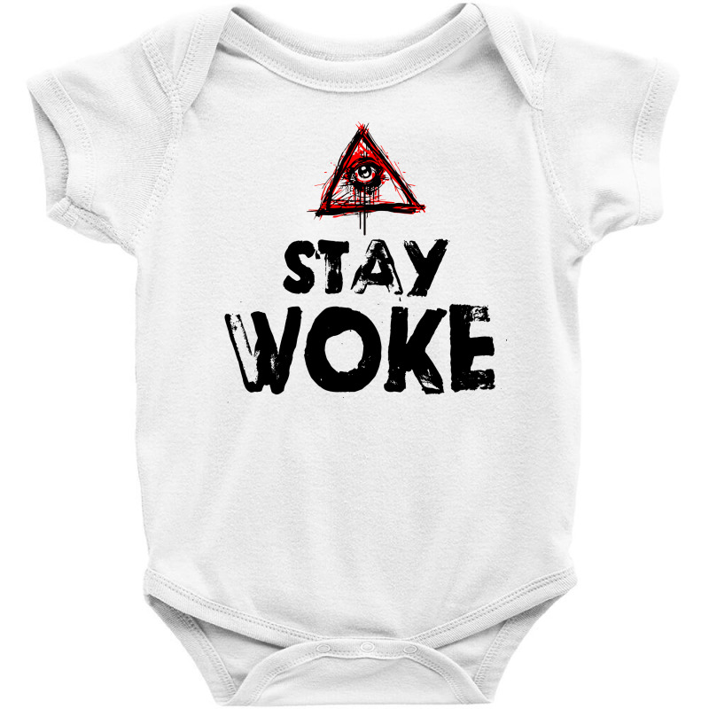 Stay Woke Third Eye Baby Bodysuit | Artistshot