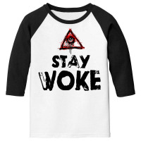 Stay Woke Third Eye Youth 3/4 Sleeve | Artistshot