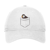 Womens Puffin In The Pocket Seabird Iceland Pocket Puffin V Neck T Shi Adjustable Cap | Artistshot