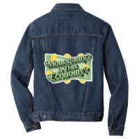 Monogamy In This Economy T Shirt Men Denim Jacket | Artistshot