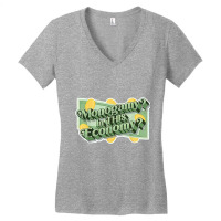 Monogamy In This Economy T Shirt Women's V-neck T-shirt | Artistshot