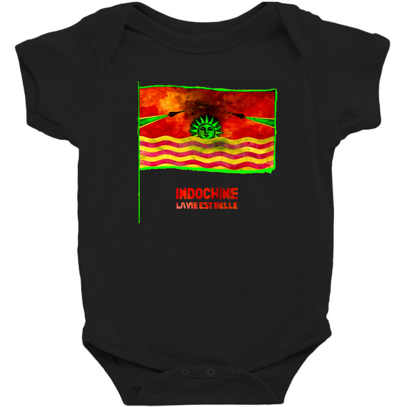 Indochine 8 Baby Bodysuit by rdach | Artistshot