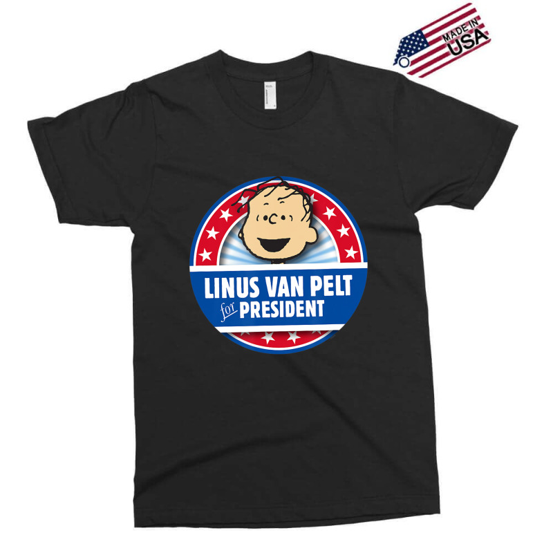 Peanuts Linus For President Exclusive T-shirt | Artistshot