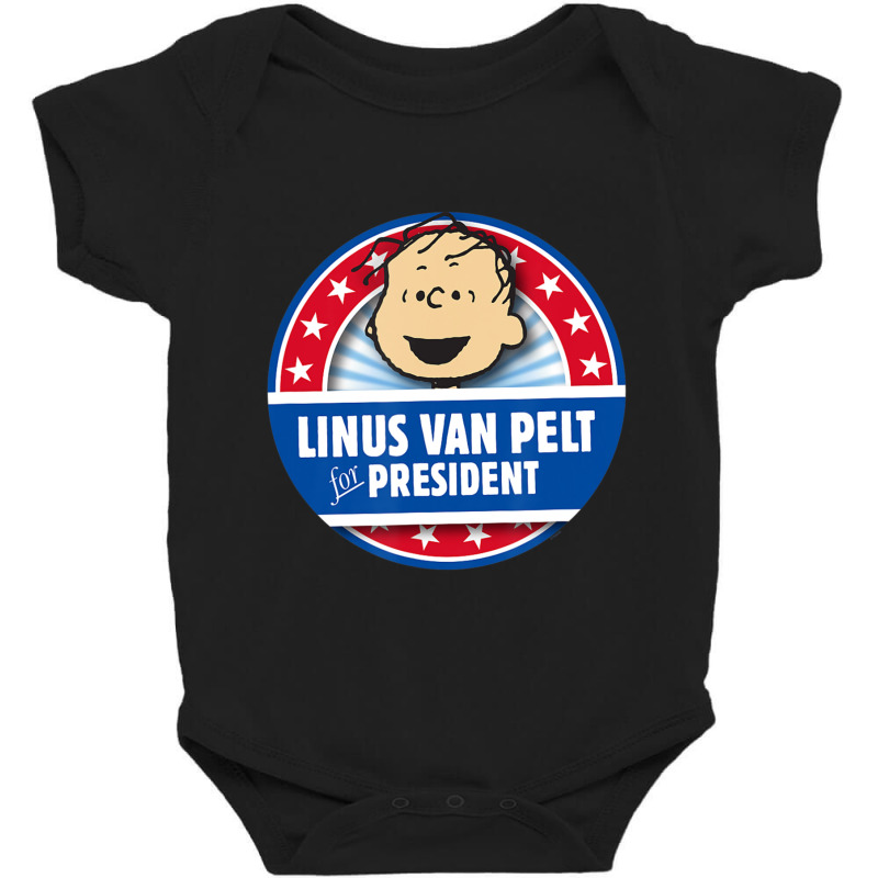 Peanuts Linus For President Baby Bodysuit | Artistshot