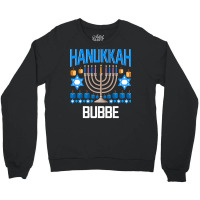 Hanukkah Jewish Chanukah Bubbe Grandma Funny  Gifts Crewneck Sweatshirt | Artistshot