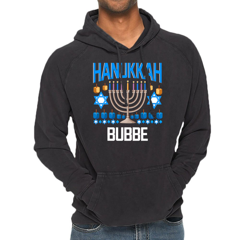 Hanukkah Jewish Chanukah Bubbe Grandma Funny  Gifts Vintage Hoodie | Artistshot