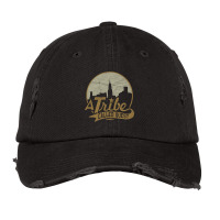 Vintage -  Atcq Pictur City Vintage Cap | Artistshot