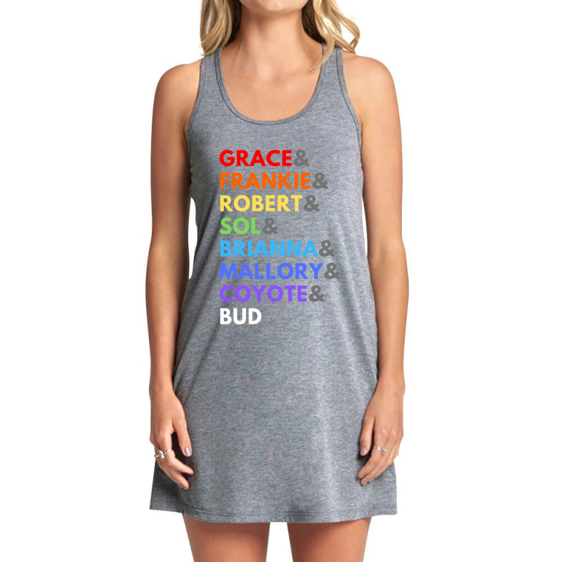 Grace _amp_ Frankie Pride Tank Dress by cm-arts | Artistshot