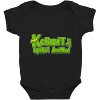 Kermit Is My Spirit Animal Baby Bodysuit | Artistshot