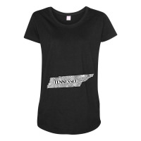 Tennessee State Doodle Maternity Scoop Neck T-shirt | Artistshot