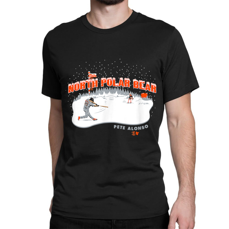 Officially Licensed Pete Alonso, North Polar Bear Classic T-shirt by LilaFrancine | Artistshot