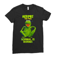 Kermit Normal Is Boring-ujgyb Ladies Fitted T-shirt | Artistshot