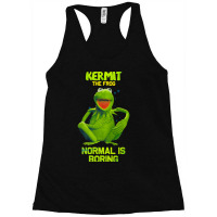 Kermit Normal Is Boring-ujgyb Racerback Tank | Artistshot