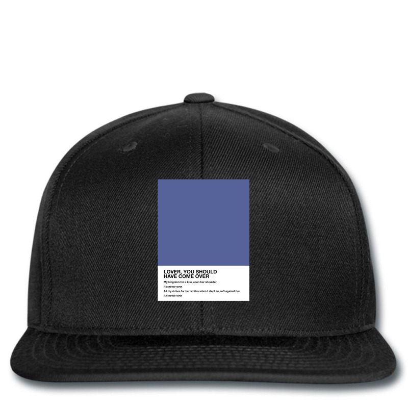 Jeff Buckley Lover You Should Have Come Over Lyrics Pantone Printed Hat | Artistshot