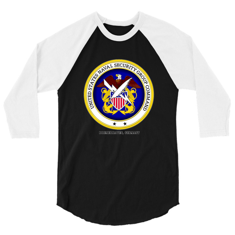 Naval Security Group Activity 3/4 Sleeve Shirt by MandyMOerke | Artistshot