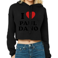 I Heart Paul Dano _lt_3 Cropped Hoodie | Artistshot