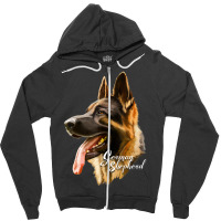 German Shepherd Sharp Dog Dogs Zipper Hoodie | Artistshot