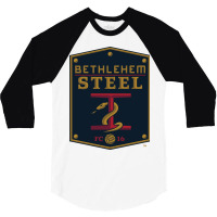 Steel Fc Art 3/4 Sleeve Shirt | Artistshot