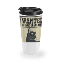 Wanted Dead Or Alive Schrodinger_s Cat Travel Mug | Artistshot