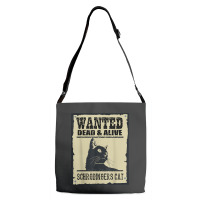 Wanted Dead Or Alive Schrodinger_s Cat Adjustable Strap Totes | Artistshot