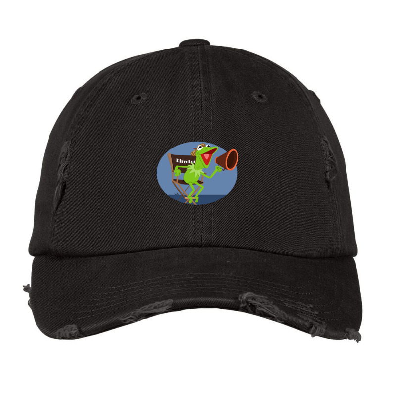 Kermit The Frog - Director Vintage Cap by Kenruhaea79 | Artistshot