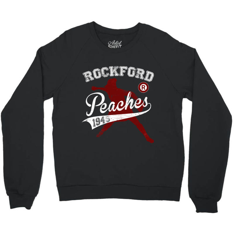 Rockford Peaches Crewneck Sweatshirt by RHONDAHARRISON | Artistshot