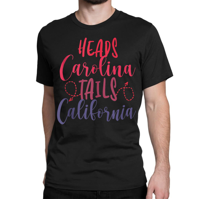 Heads Carolina Tail California Western Summer Beach Paradise Tank Top Classic T-shirt by cm-arts | Artistshot