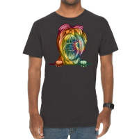 Dog Yorkie Tie Dye T  Shirt Animal Dog Yorkie Tie Dye Color Peeking T Vintage T-shirt | Artistshot