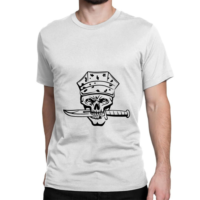 Killer Marine Classic T-shirt by cosmicskulles | Artistshot