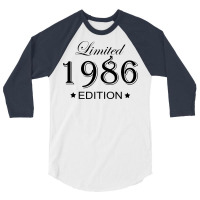 Limited Edition 1986 3/4 Sleeve Shirt | Artistshot