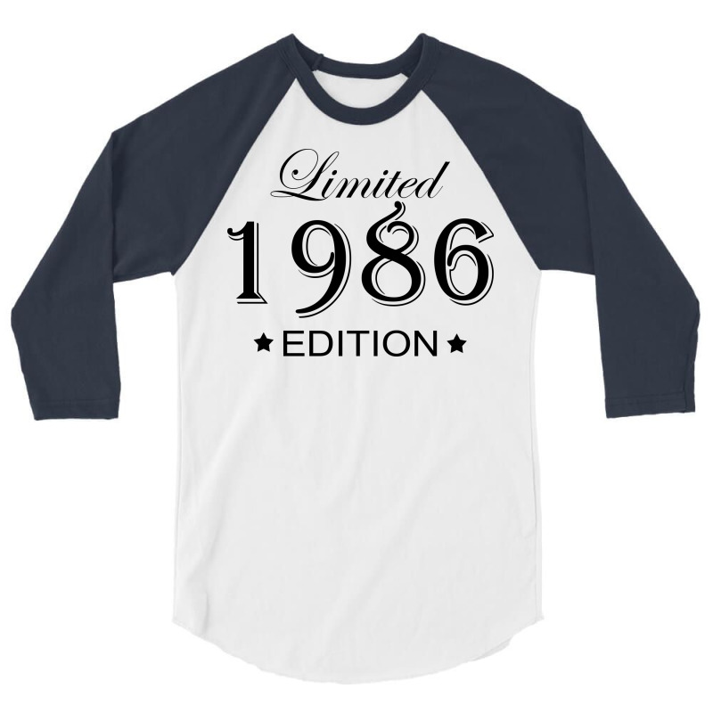 Limited Edition 1986 3/4 Sleeve Shirt | Artistshot