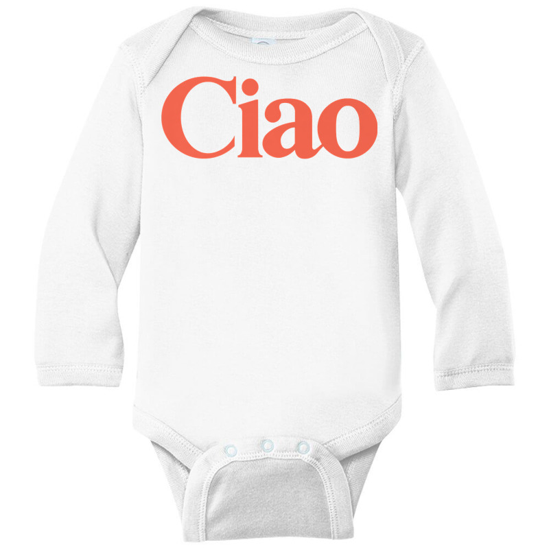 Ciao Bella Top Premium T Shirt Long Sleeve Baby Bodysuit | Artistshot